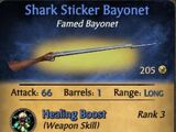 Shark Sticker Bayonet