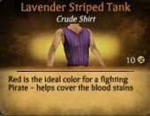 Lavendar Striped Tank