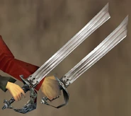 The Legendary version (left) compared to the Rare version (right).