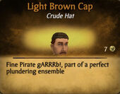 Light Brown Cap