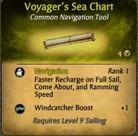 Voyager's Sea Chart