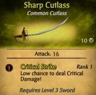Sharp Cutlass