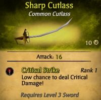 Sharp Cutlass