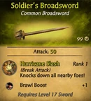 Soldier's Broadsword