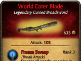 World Eater Blade