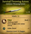 SurvivalThrowingKnives