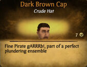 Dark Brown Cap