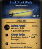 Black shark blade