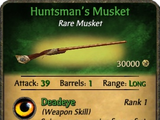 Huntsman's Musket