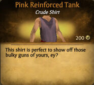 Pink Reinforced Tank