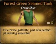 Forest Green Seamed Tank