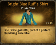 BrightBlueRuffleShirt