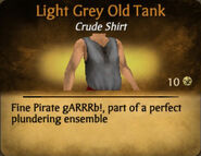 Light Grey Old Tank