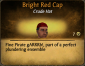 Bright Red Cap