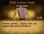 Pink Cotton Tank