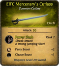 EITC Mercenary's Cutlass Card