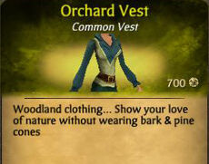 F Orchard Vest