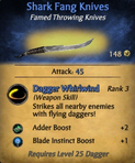 Shark Fang Knives - clearer