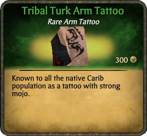 Tribal Turk Arm Tattoo