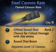 Steel Cannon Ram