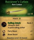 Buccaneer's Cutlass
