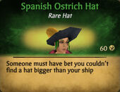 Spanish Ostrich Hat