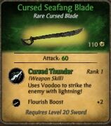 Cursed Seafang Blade