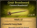 Great Broadsword