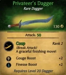 Privateer's Dagger
