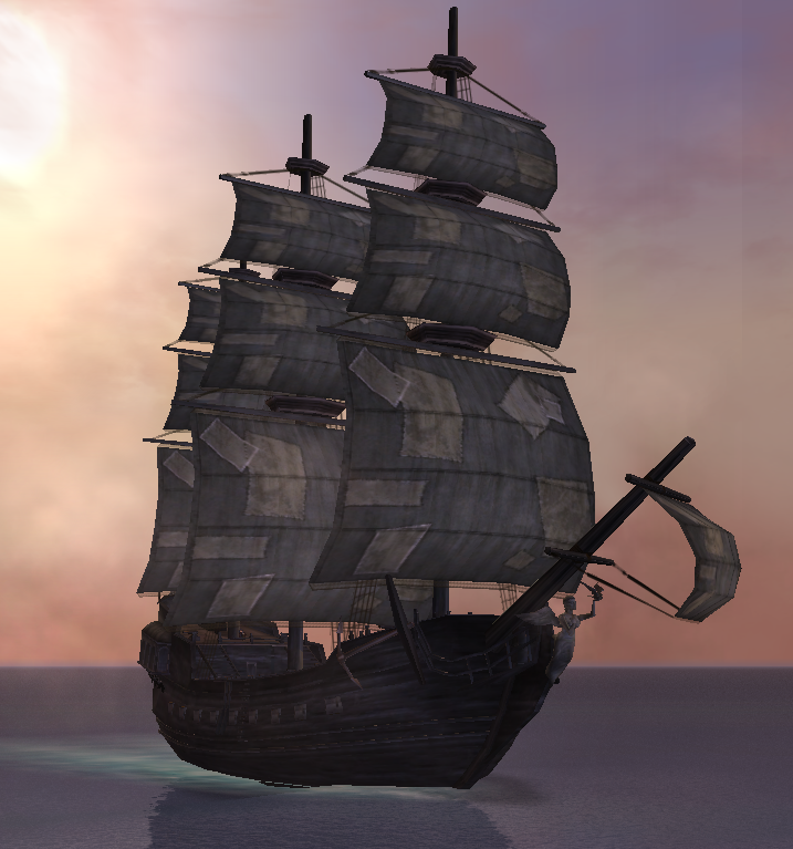 pirate ship black pearl deck