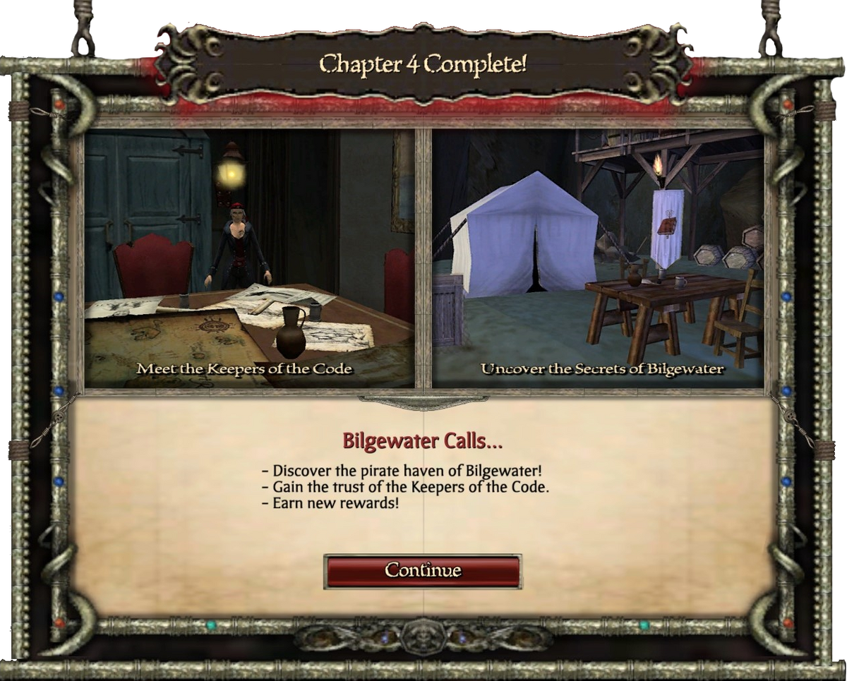 Story Quest: The Keepers of the Code, Pirates Online Wiki