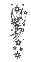 Tattoo sleeve mono bflystars copy.jpg (4 KB) Butterflies and Stars Arm Tattoo