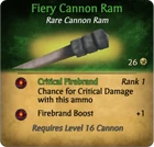 Fiery Cannon Ram