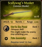 Scallywag's Musket
