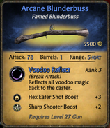 Arcane Blunderbuss HQ Card TLOPO