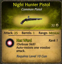 Night hunter pistol