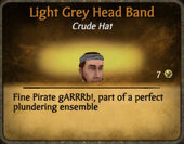 Light Grey Head Band