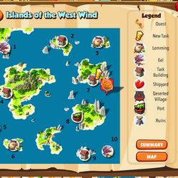 Islands of the West Wind/Buildings