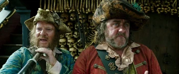 Murtogg e Mullroy, a bordo della Revenge, avvistano la .