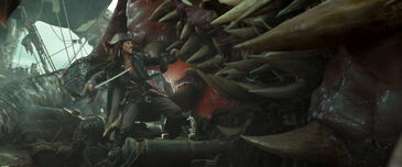 Jack Sparrow vs Kraken