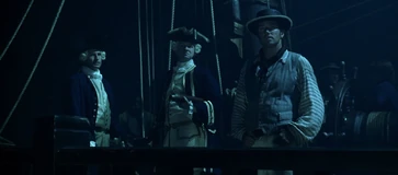 Ciurma della HMSDauntless poco prima della battaglia