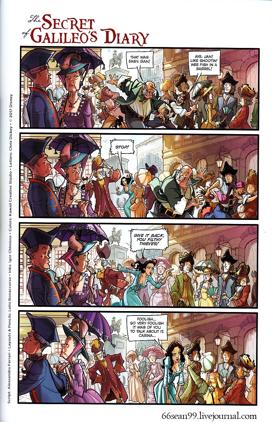 ugaromix The Secret of Galileo's Diary | Pirati dei Caraibi Wiki | Fandom