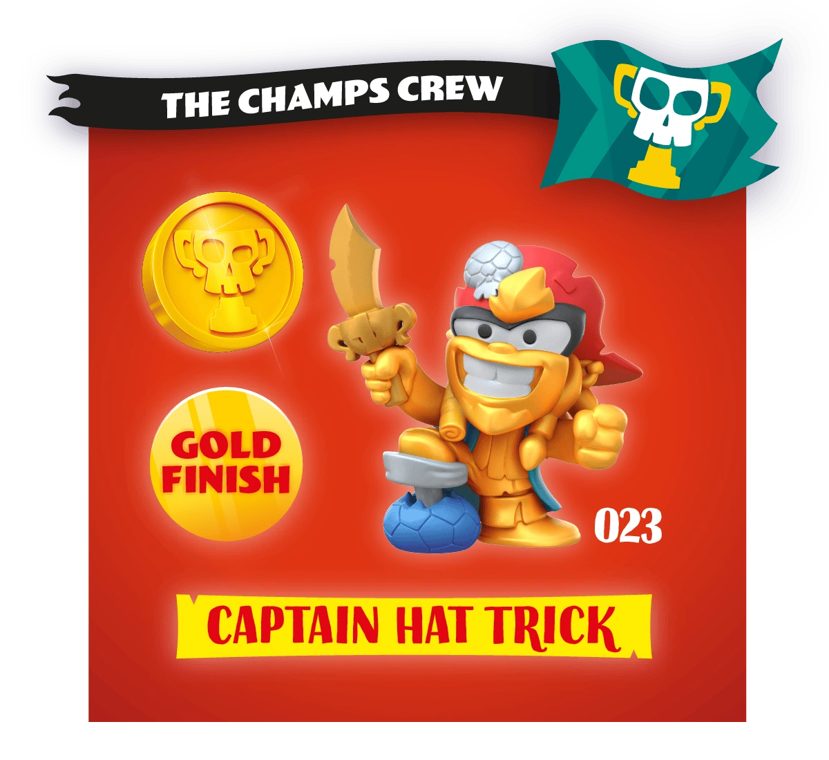 Captain Hat Trick | Piratix: Adventure World Wiki | Fandom
