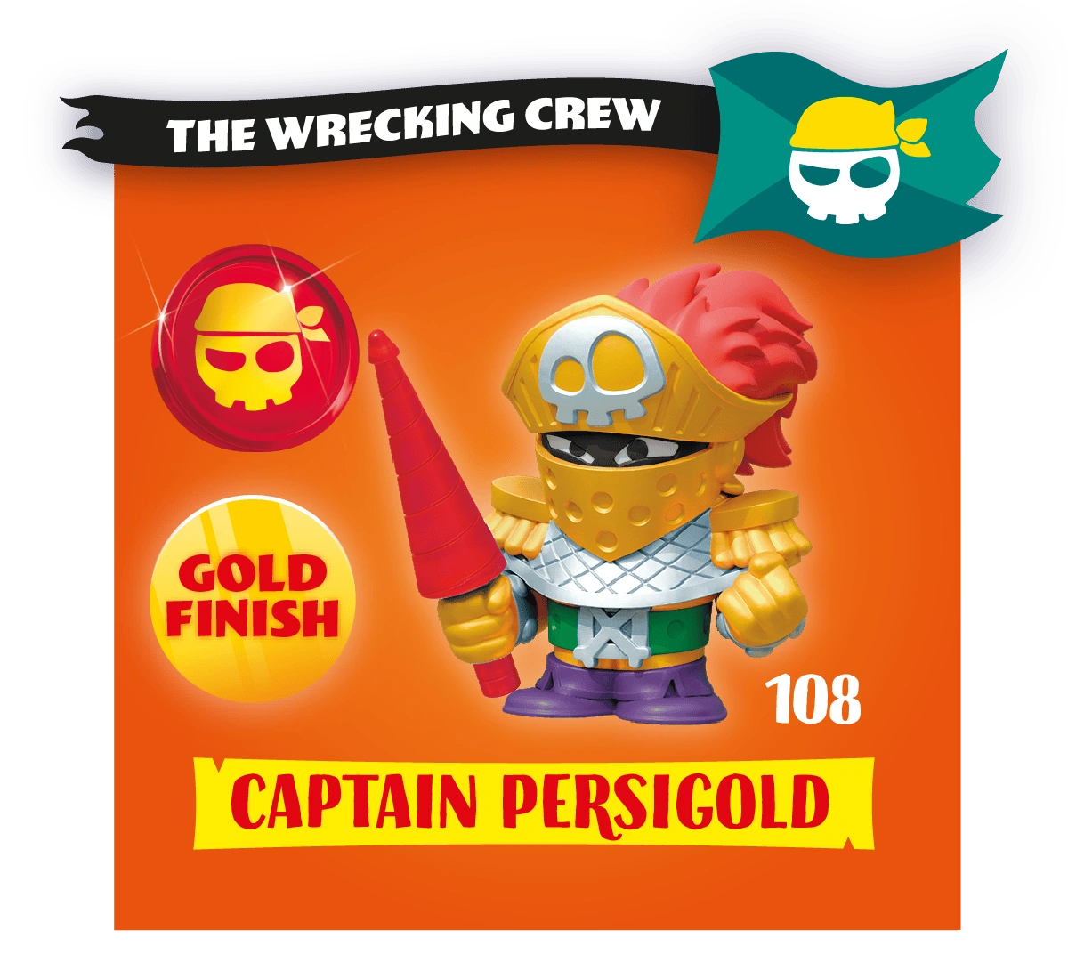 Captain Persigold | Piratix: Adventure World Wiki | Fandom