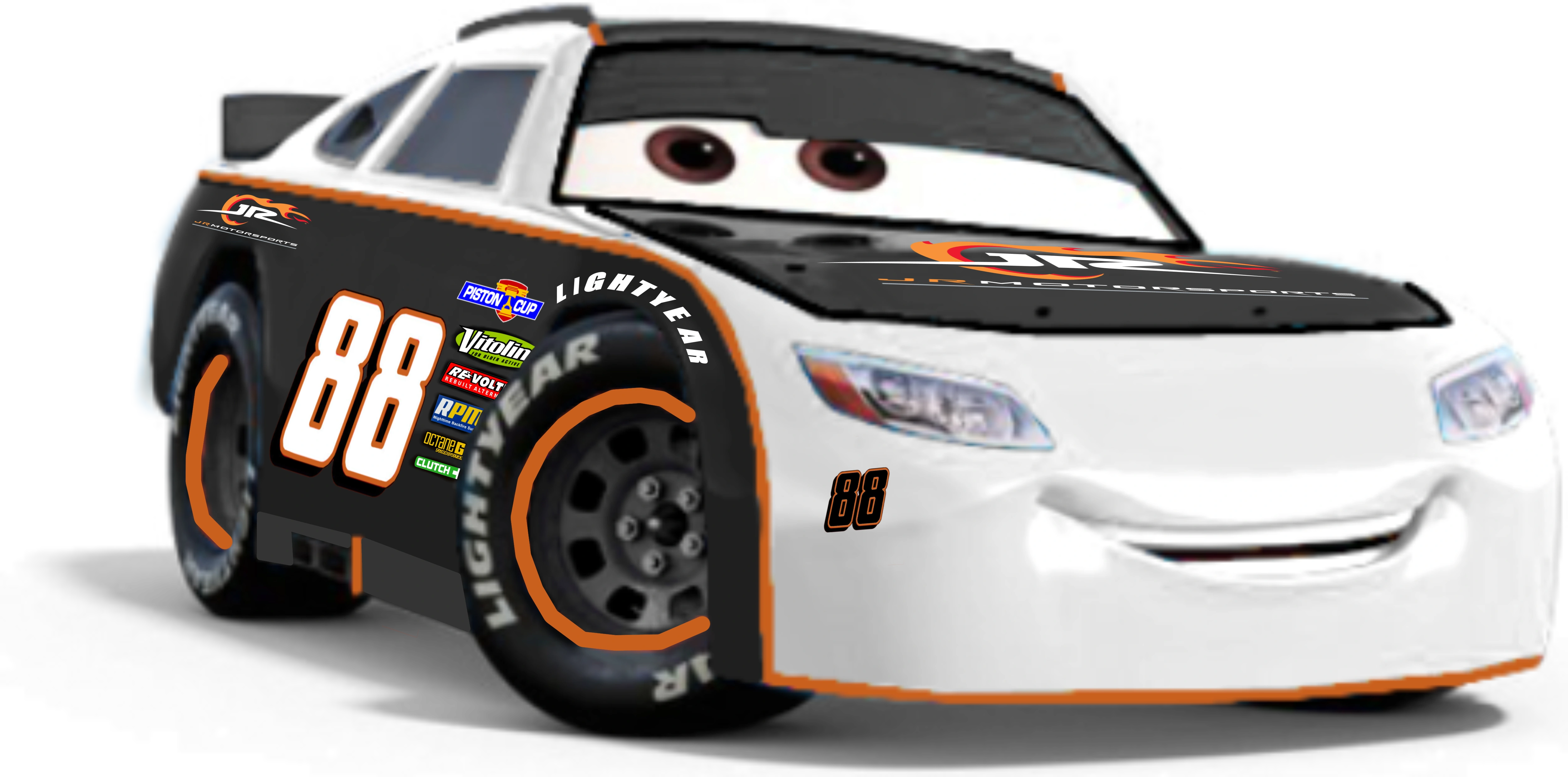 Dale Earnhardt Jr. | Piston Cup Wiki | Fandom, image size:5000x2477