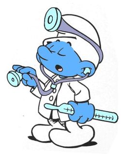 Doctor Smurf Comic Book