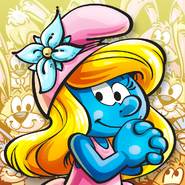 Easter Smurfette Icon SV 2019