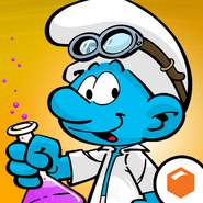 Scientist Smurf Icon 2015