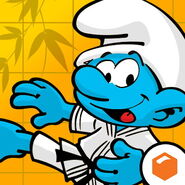 Karate Smurf Icon 2015