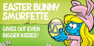 Easter Bunny Smurfette